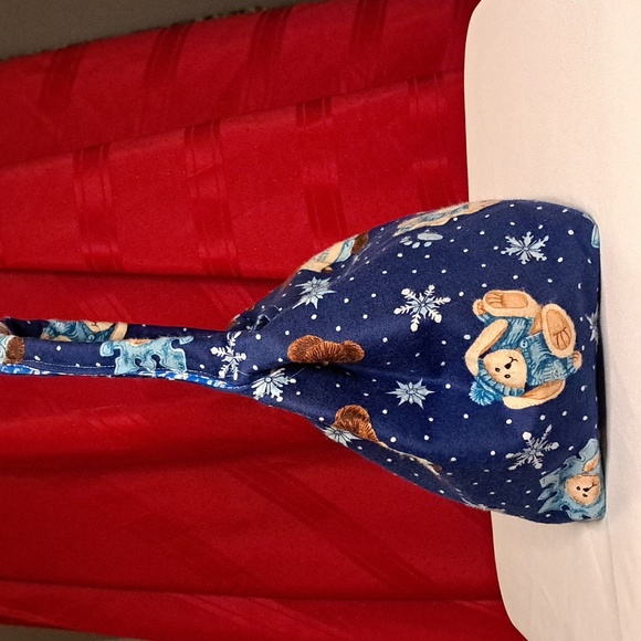 Snowflake * Teddybear Bunny Handbag Handmade Softform Machine Washable BG220 - Picture 2 of 13